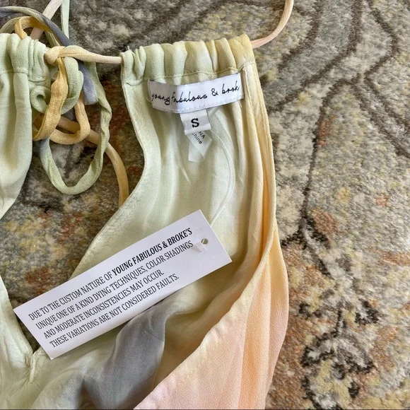 NWT Young Fabulous & Broke Tye Dye Dress - Picture 2 of 4